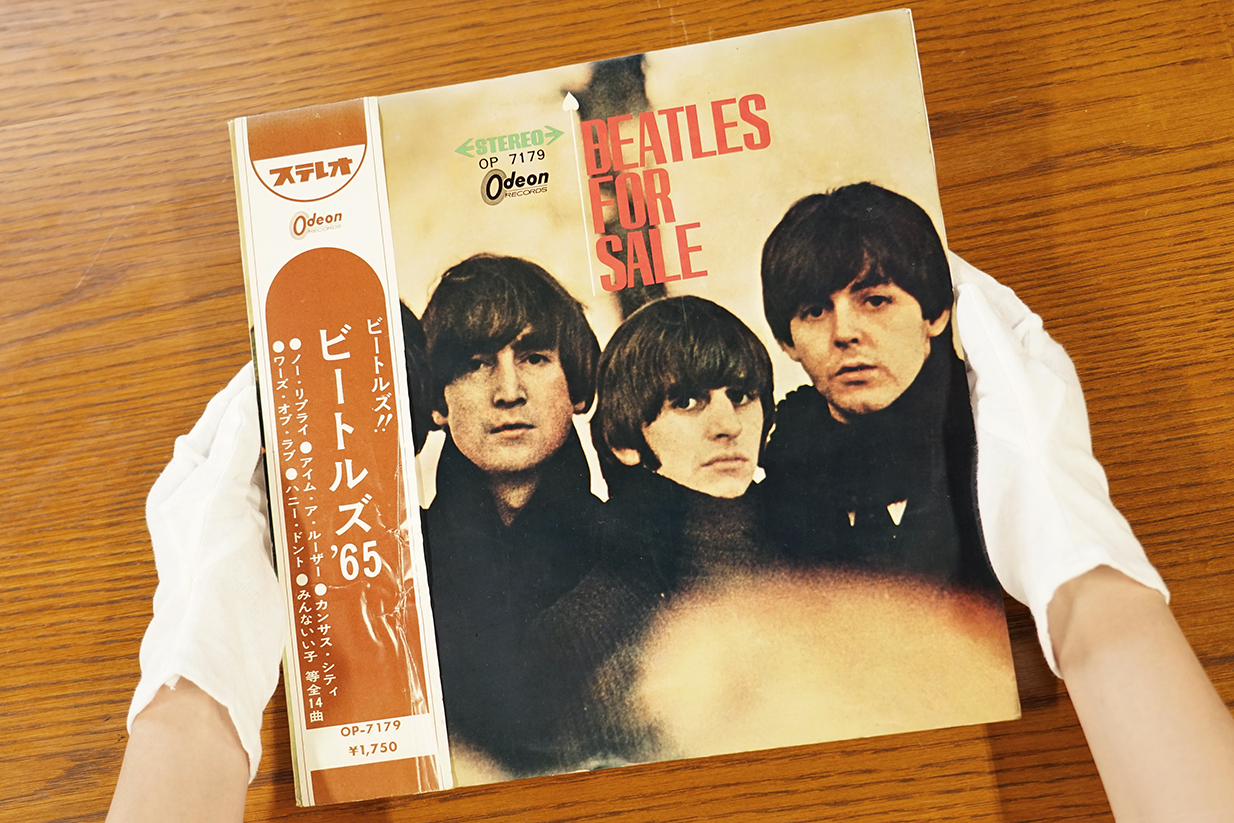 『ビートルズ ‘65（Beatles For Sale）』茶帯盤 入札販売会