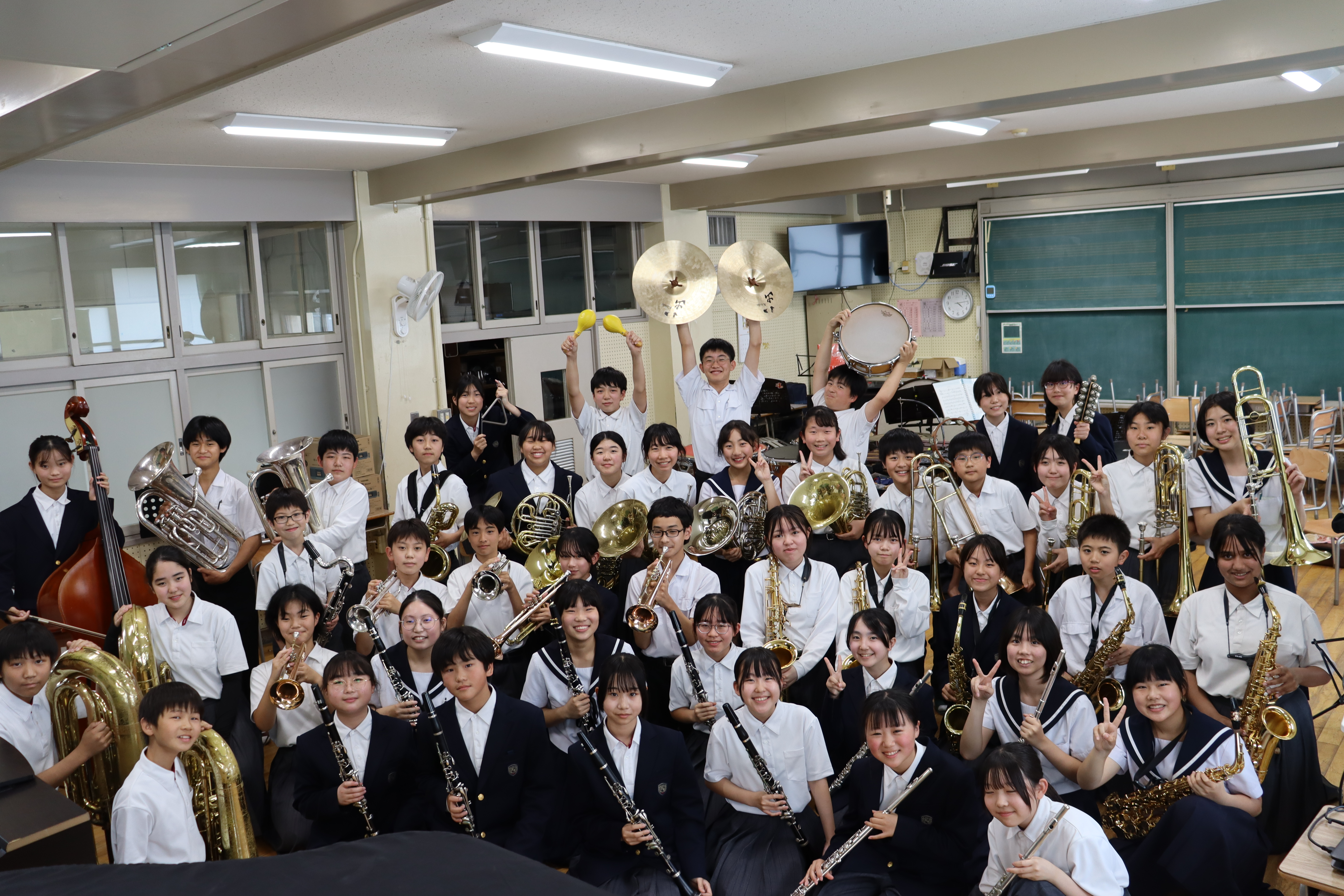 名古屋市立長良中学校吹奏楽部 サマーコンサート