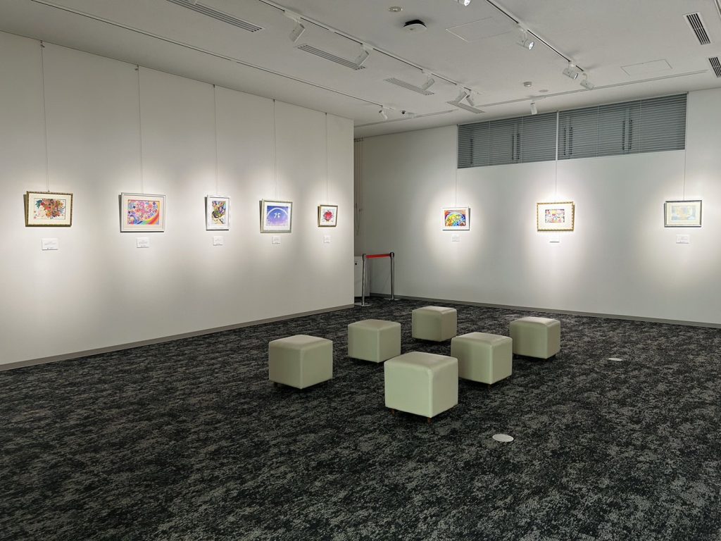 作品展示様子