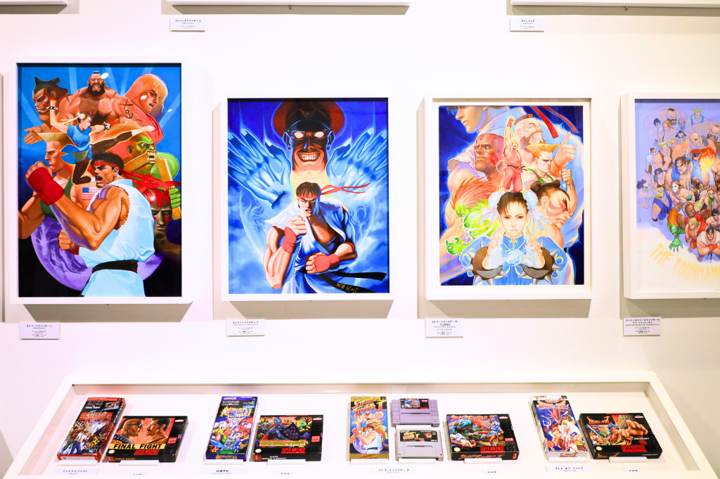 「ポスター/メインアート」
ゲームの世界観を描いた一点ものの原画。パッケージや広告などで使用された、作品の“顔”となるメインアート。