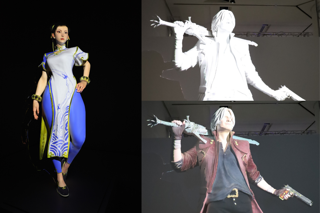 「プロジェクションマッピング」
3DCG制作の裏側を、プロジェクションマッピングで紹介します。