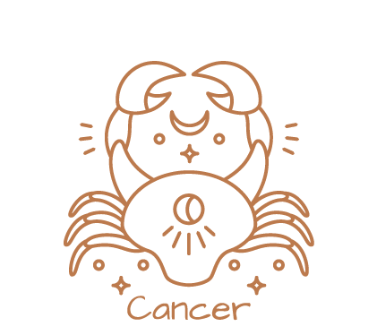 蟹座のイラスト