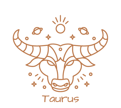 牡牛座のイラスト
