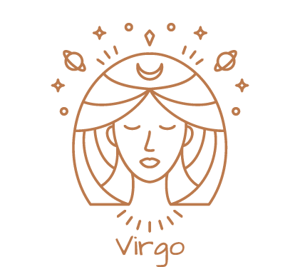 乙女座のイラスト