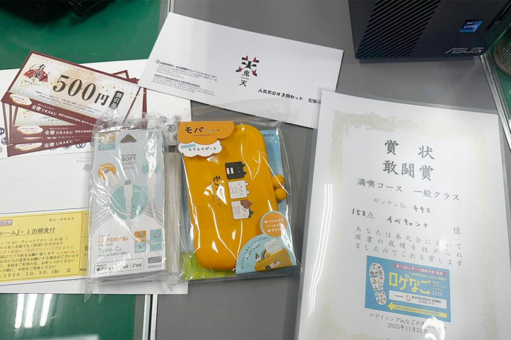 ロゲなご2025敢闘賞