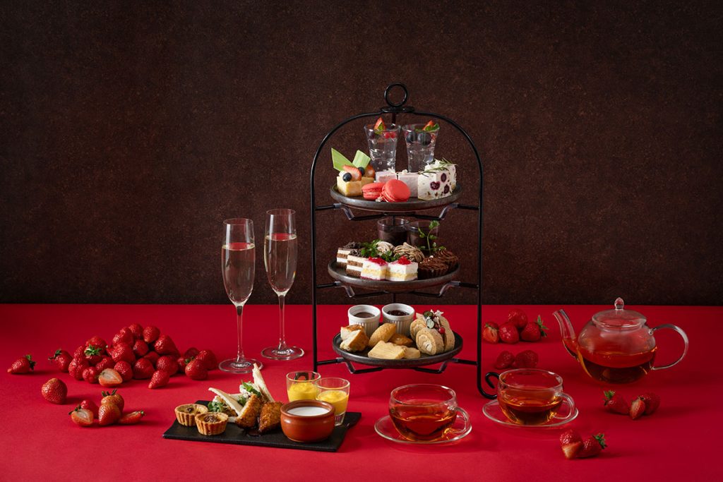 三井ガーデンホテルの「いちご×ショコラ」ウィンターアフタヌーンティー